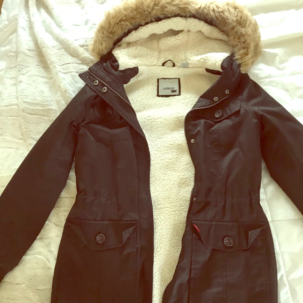 Levi’s parka coat
